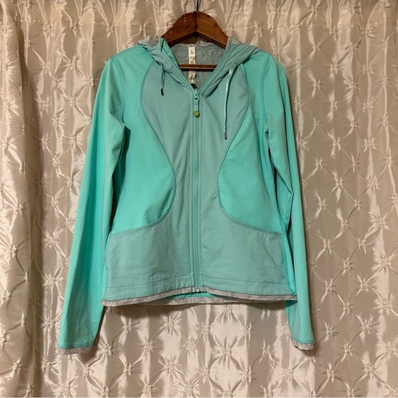 Lululemon Dance Studio II Jacket Sea Foam Aqua Blue